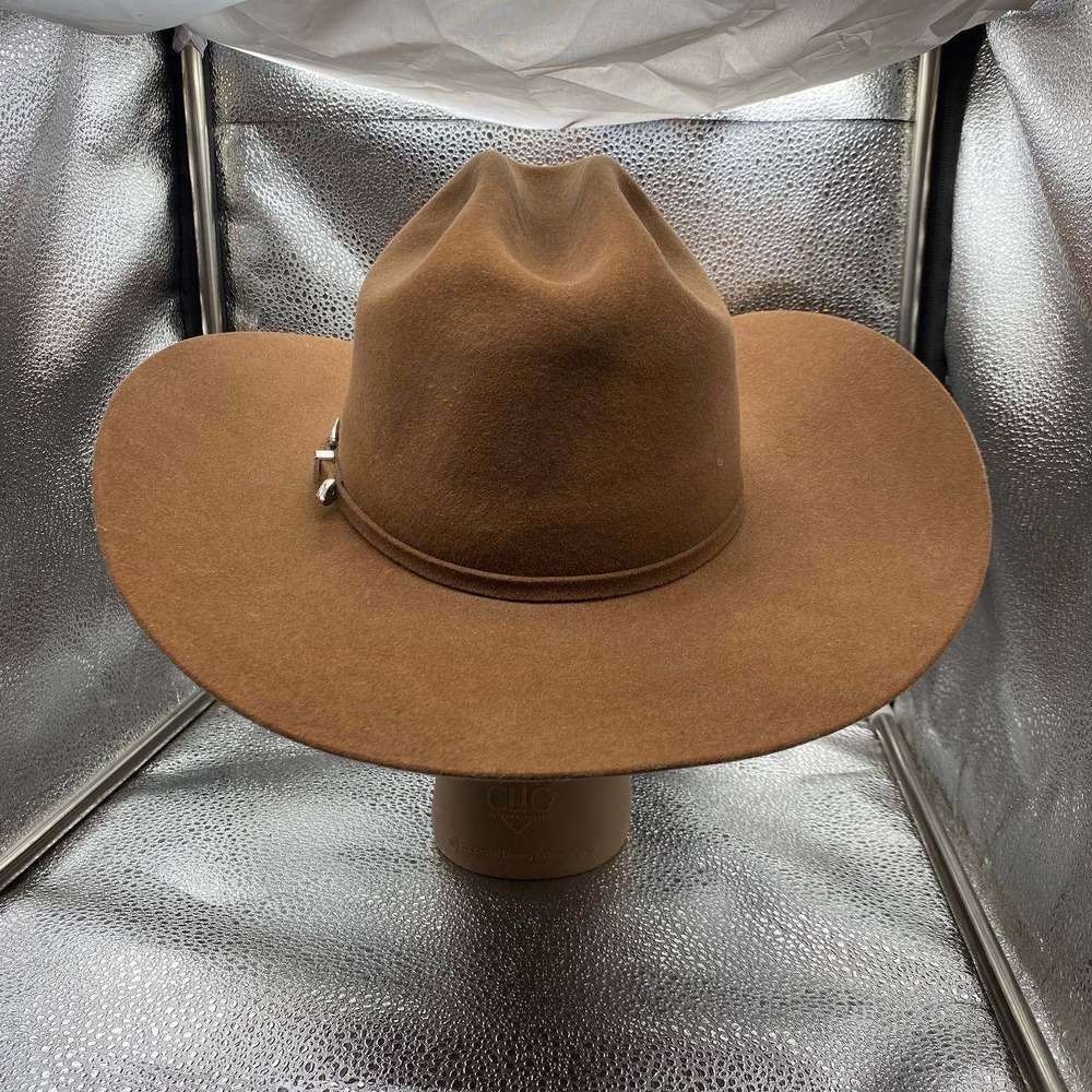 Bailey Cowboy Hat Mens XXXX Angora Blend Brown Western Felt Wide Brim Cattleman